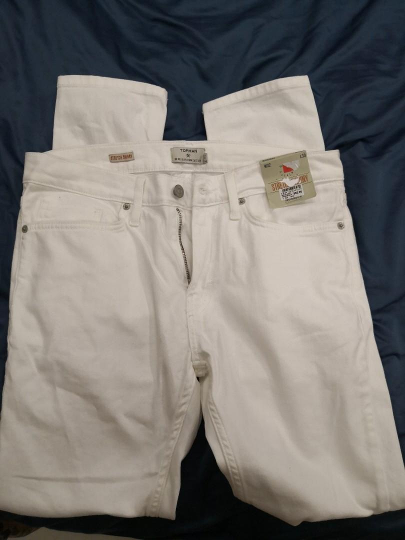topman white jeans