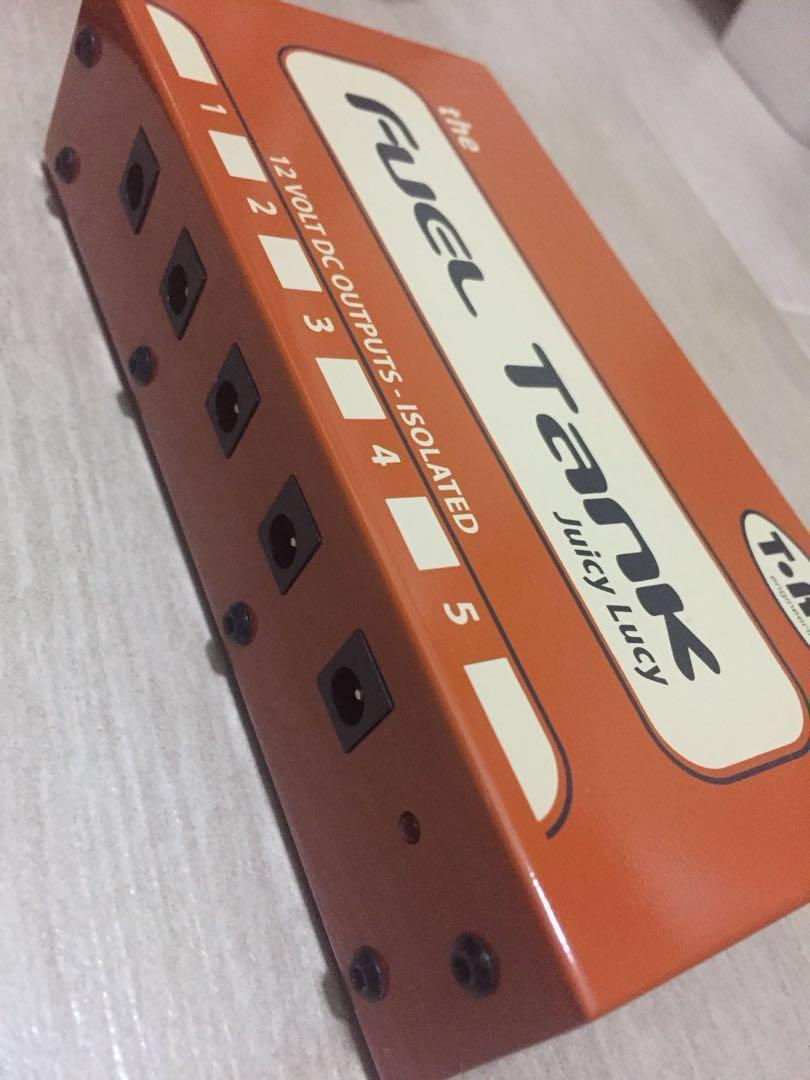 T-Rex the Fuel Tank Juicy Lucy Isolated power supply (9V / 12V mod), 興趣及遊戲,  音樂、樂器& 配件, 樂器- Carousell