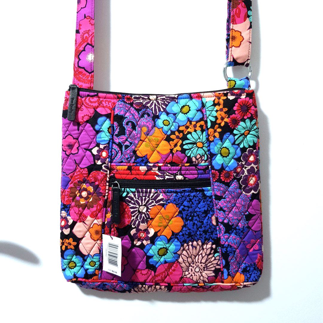 Vera Bradley Hipster Bag In Floral Fiesta Women S Fashion Bags Wallets Cross Body Bags On Carousell