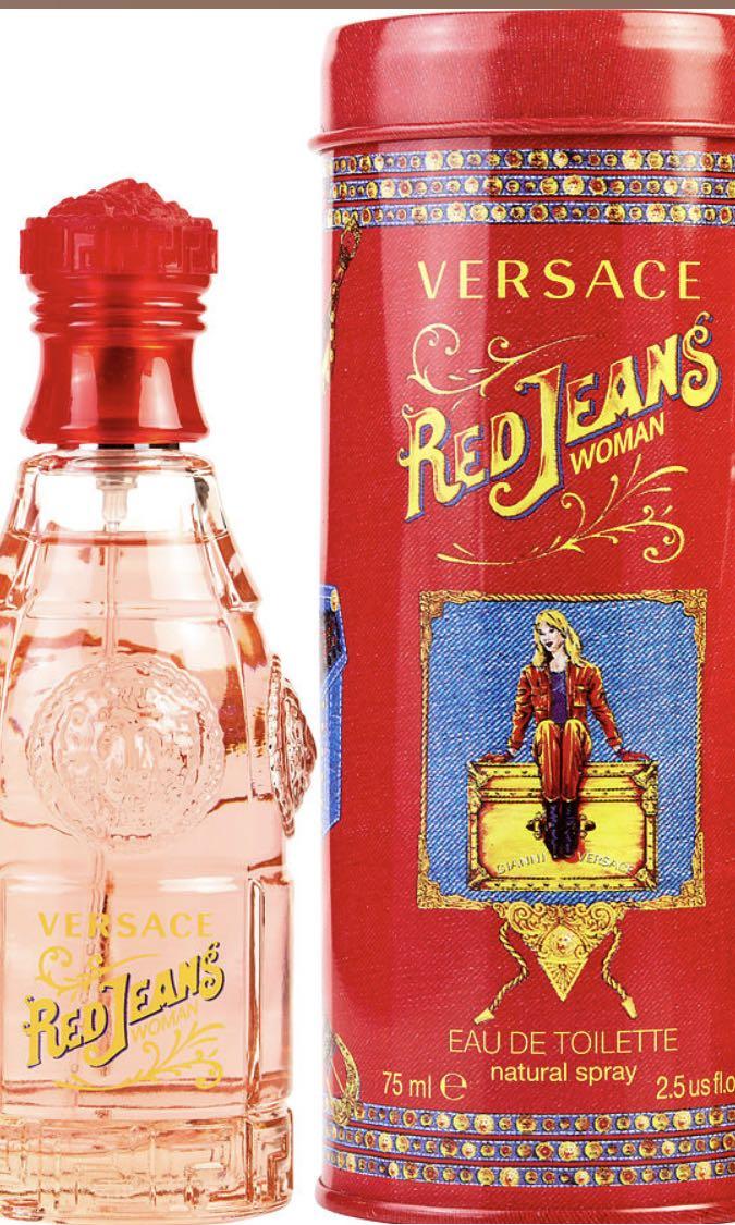 perfume versace red jeans woman eau de toilette