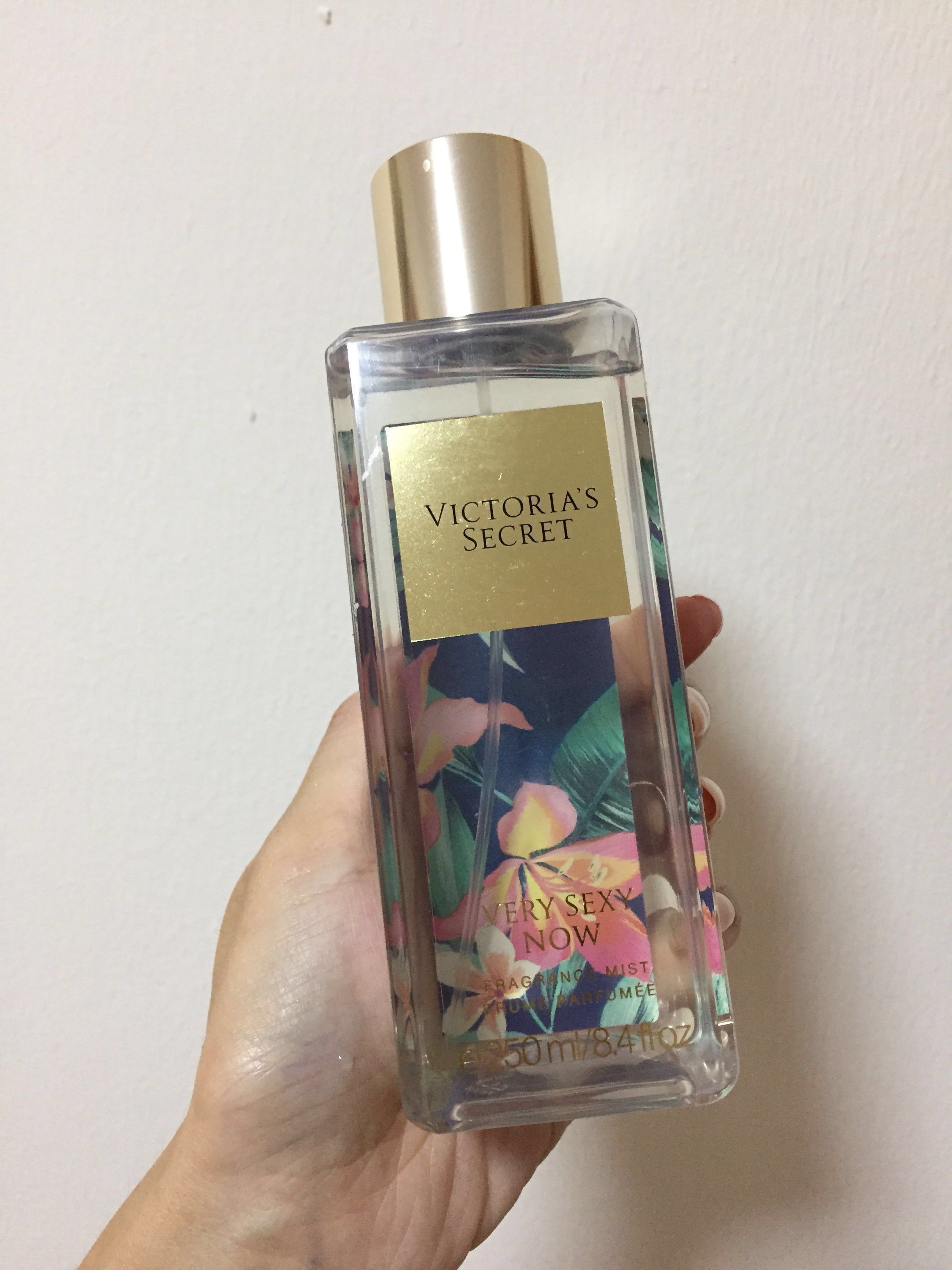 Victoria's Secret Very Sexy Now Eau De Parfum & Fragrance Mist Bundle, Used
