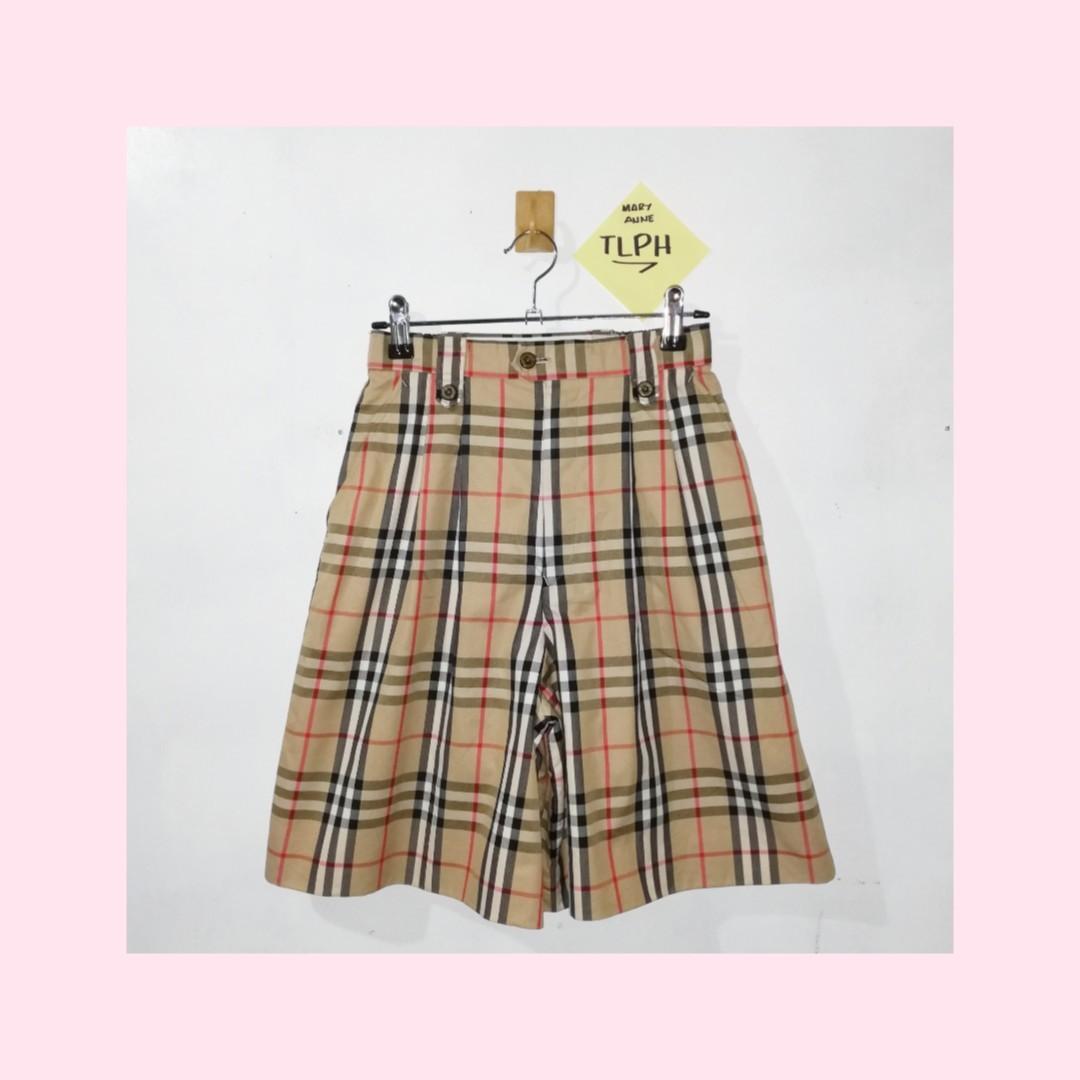 Vintage 80s Burberry Nova Shorts, Women 