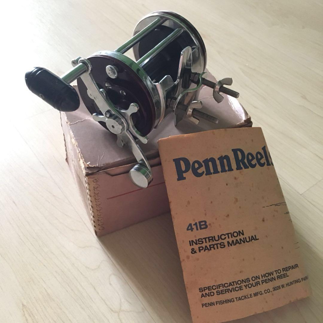 Vintage Penn Reel 140L Squidder, Sports Equipment, Fishing on