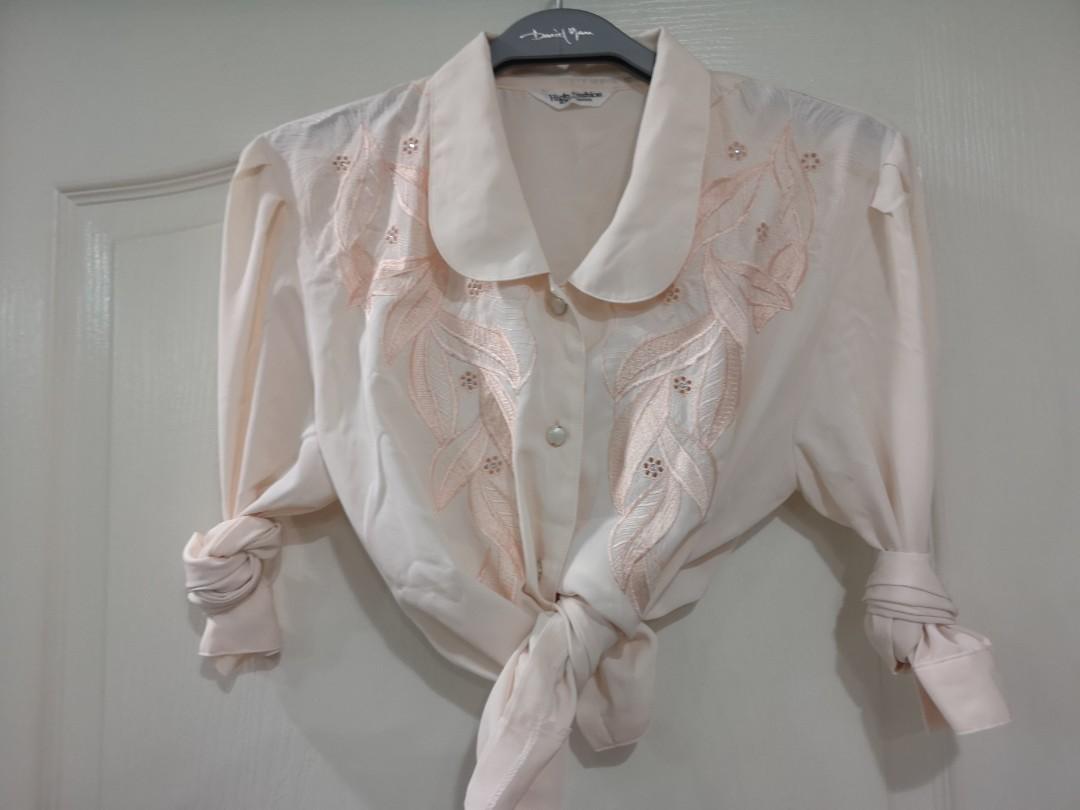 peter pan blouse women's shirts