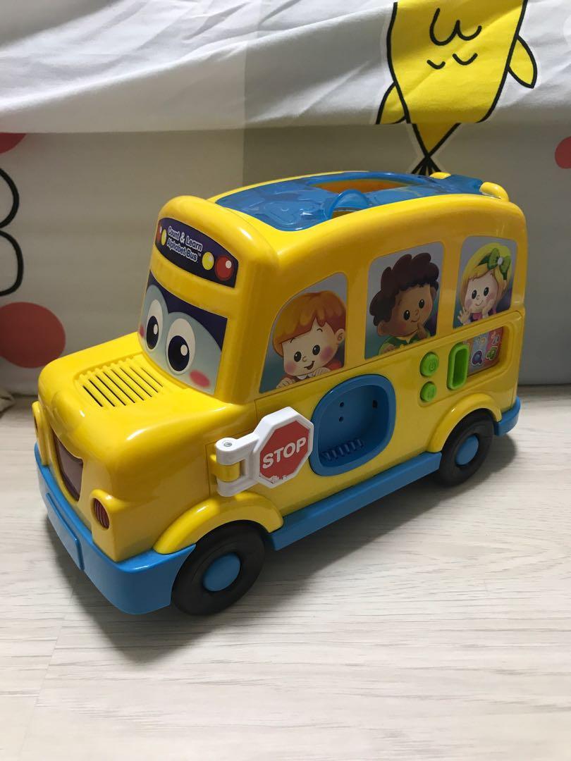 vtech count and learn alphabet bus