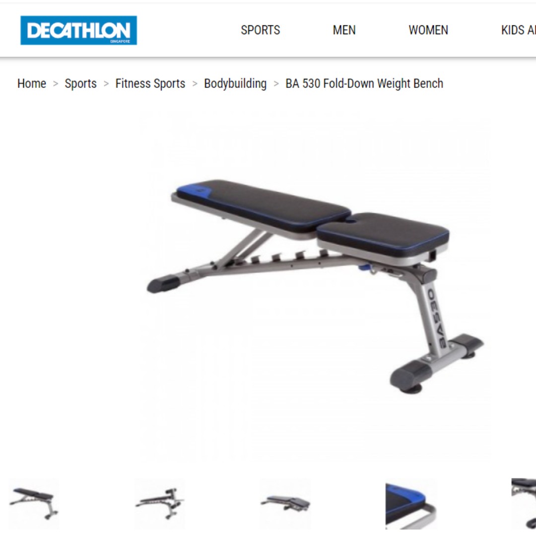 decathlon weight bench