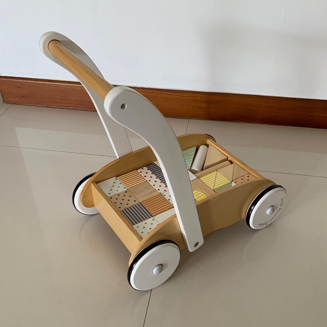 jojo maman bebe wooden walker