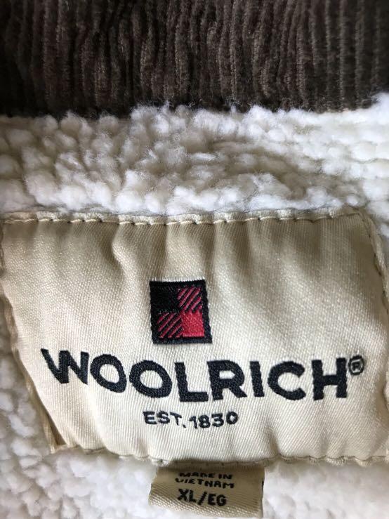Woolrich canvas Sherpa jacket XL