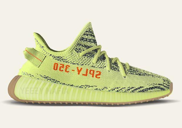 Yeezy Boost 350 V2 Semi Frozen Yellow