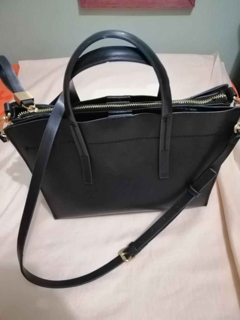 Zara Midi Zippered City Bag