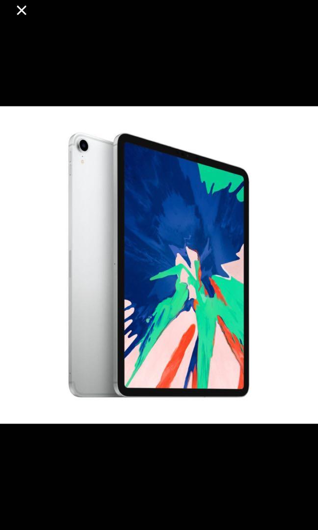 100% new 全新iPad Pro 11 inch 11吋256GB WiFi Silver 銀色, 手提電話