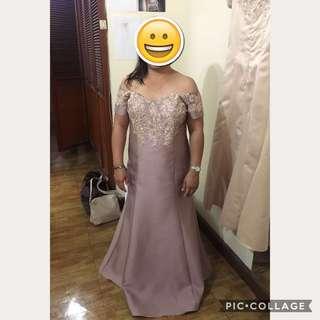 principal sponsors gown for chubby