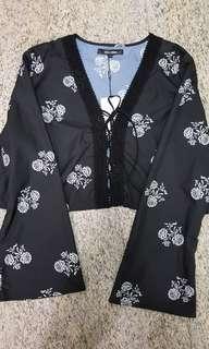 US20 Kimono Cardigan with Flare Sleeves