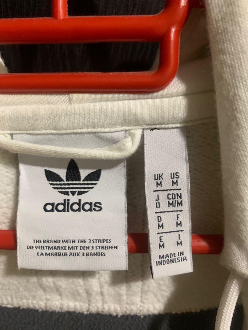 Adidas originals id96 deals full zip hoodie vintage