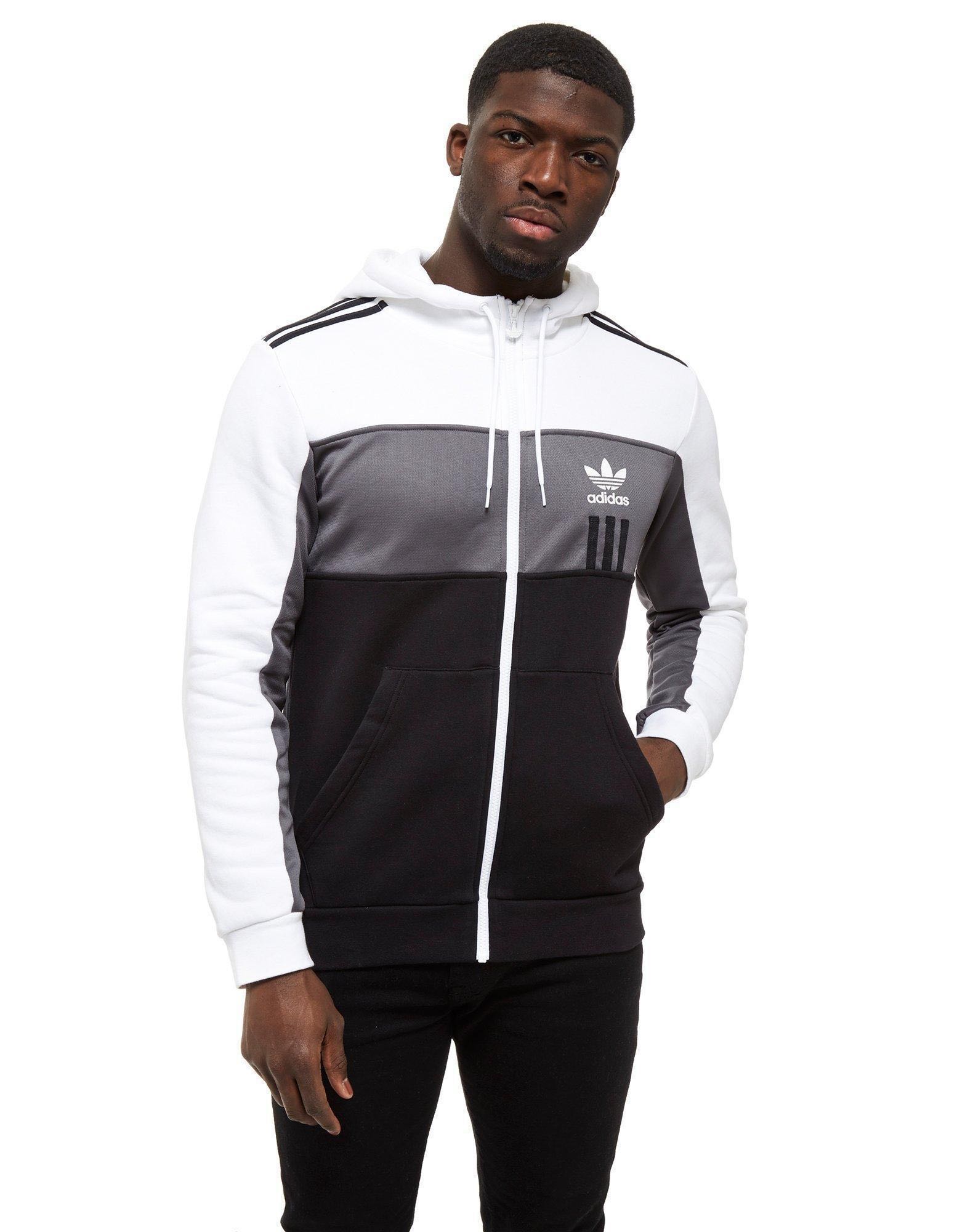 Adidas originals id96 full zip hoodie 2019 best sale