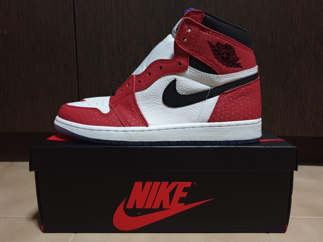 nike air jordan 1 into the spider verse