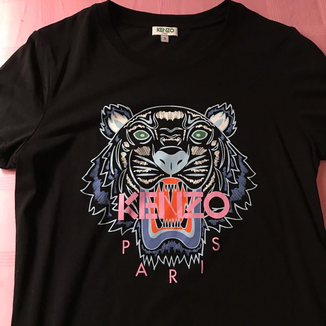 authentic kenzo tee shirt, Women's Fashion, on Carousell