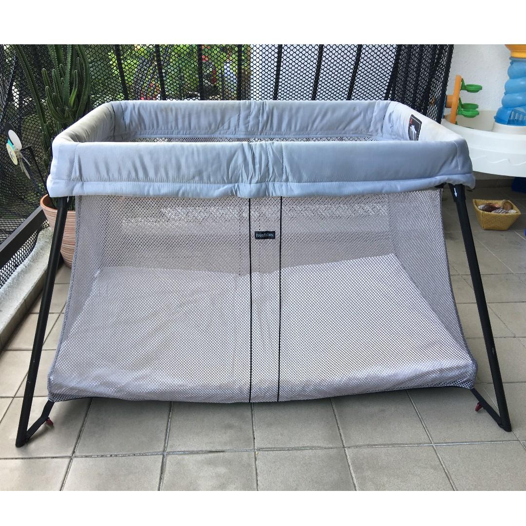 baby bjorn travel cot second hand