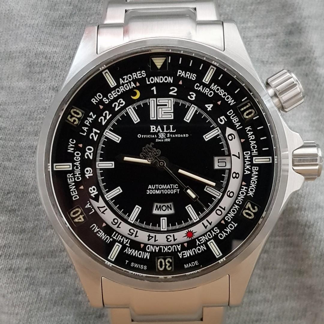 Ball Engineer Master World time DG2022A w papers Luxury Watches on Carousell