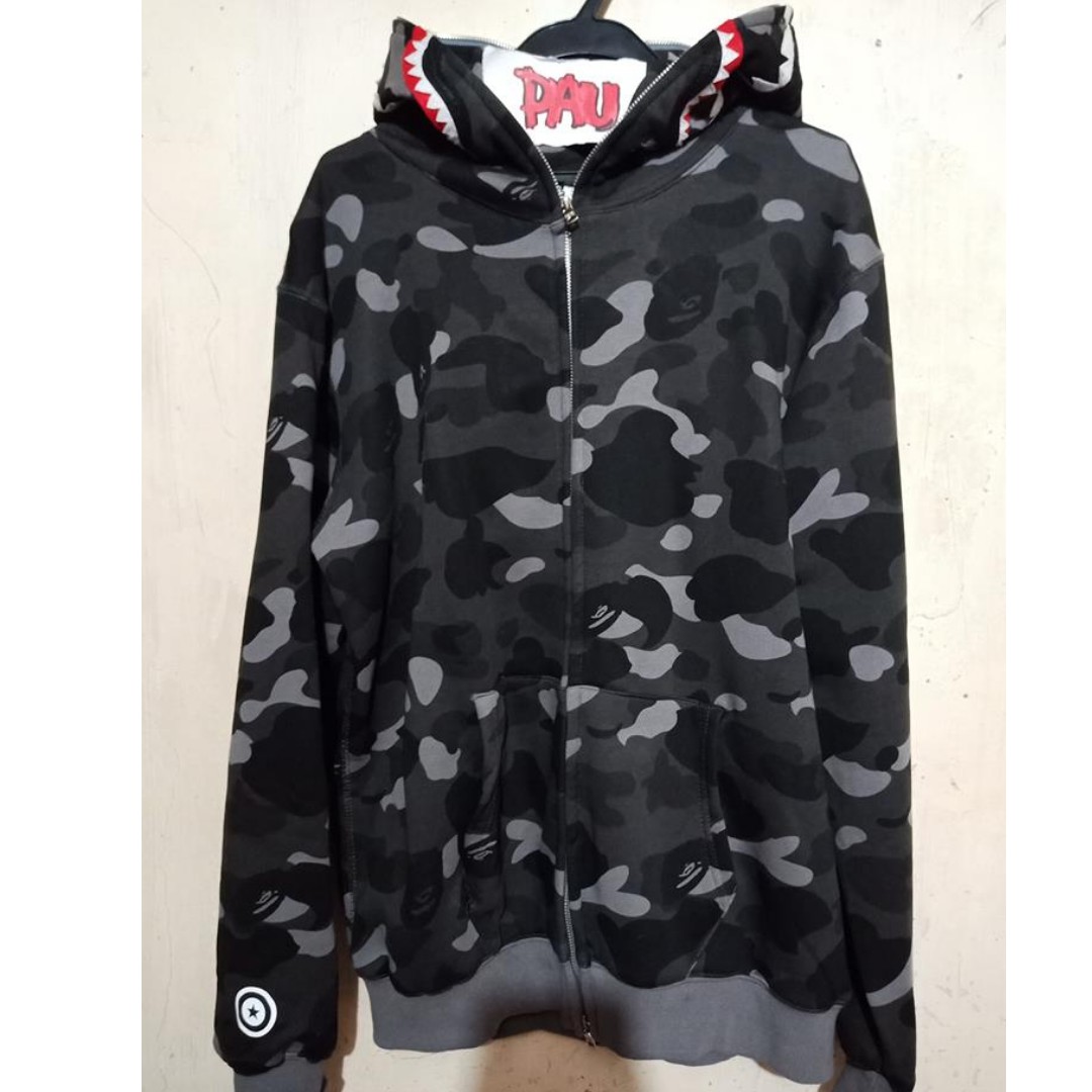 shark camo hoodie