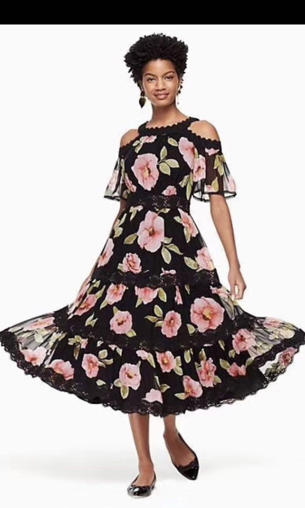 Kate spade shop cold shoulder dress