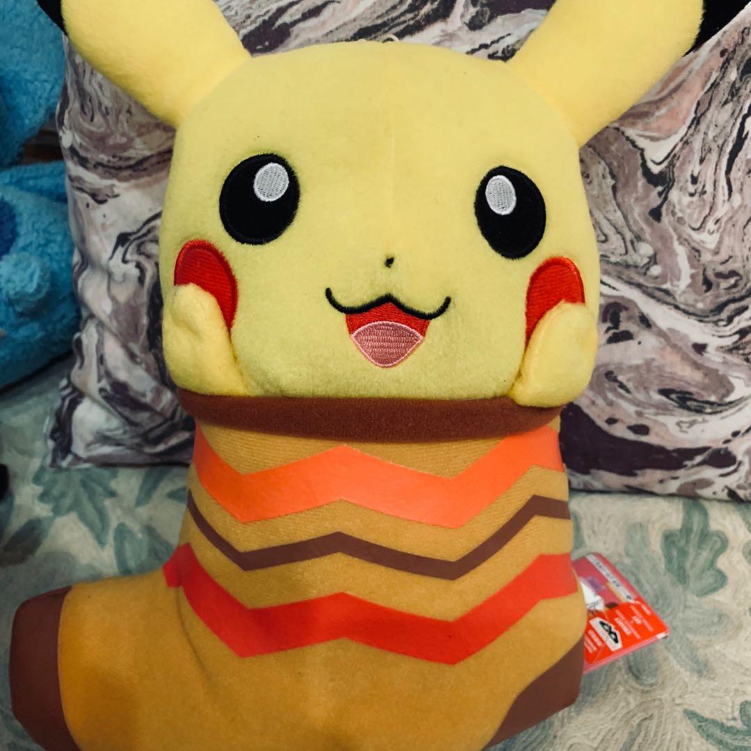pikachu sock plushie