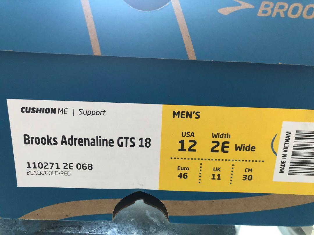 brooks adrenaline gts 18 2e wide