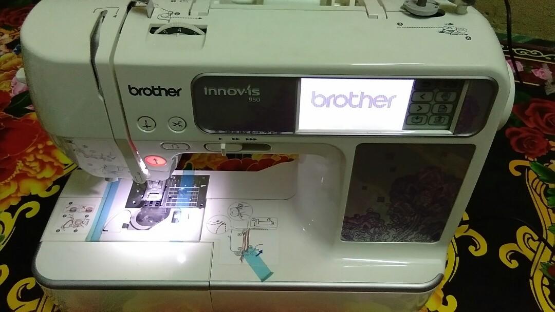 Brother innovis 950 sewing machine, Health & Nutrition, Assistive