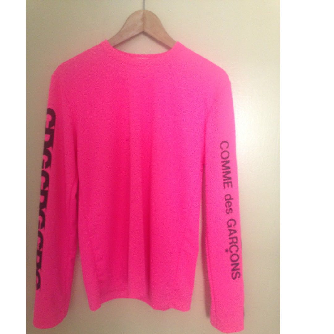 Cdg neon long sleeve hotsell