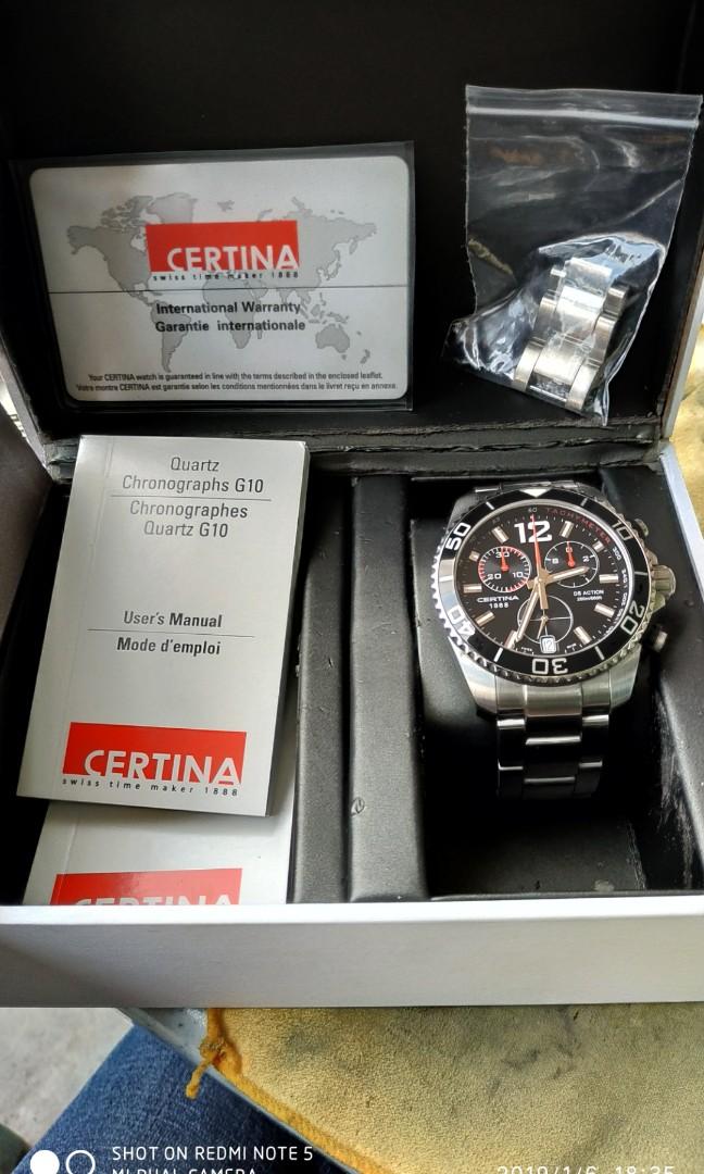 Certina swiss time maker 1888 price deals