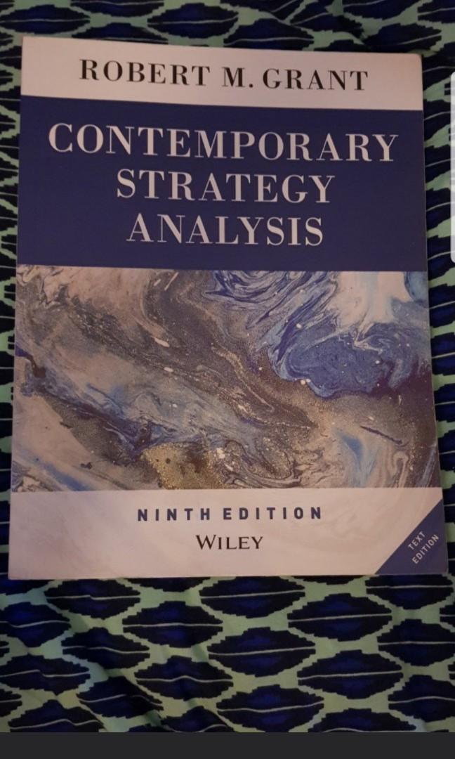 Contemporary Strategy Analysis 9th Edition Books - 