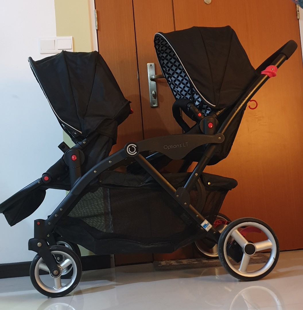 options lt double stroller canada