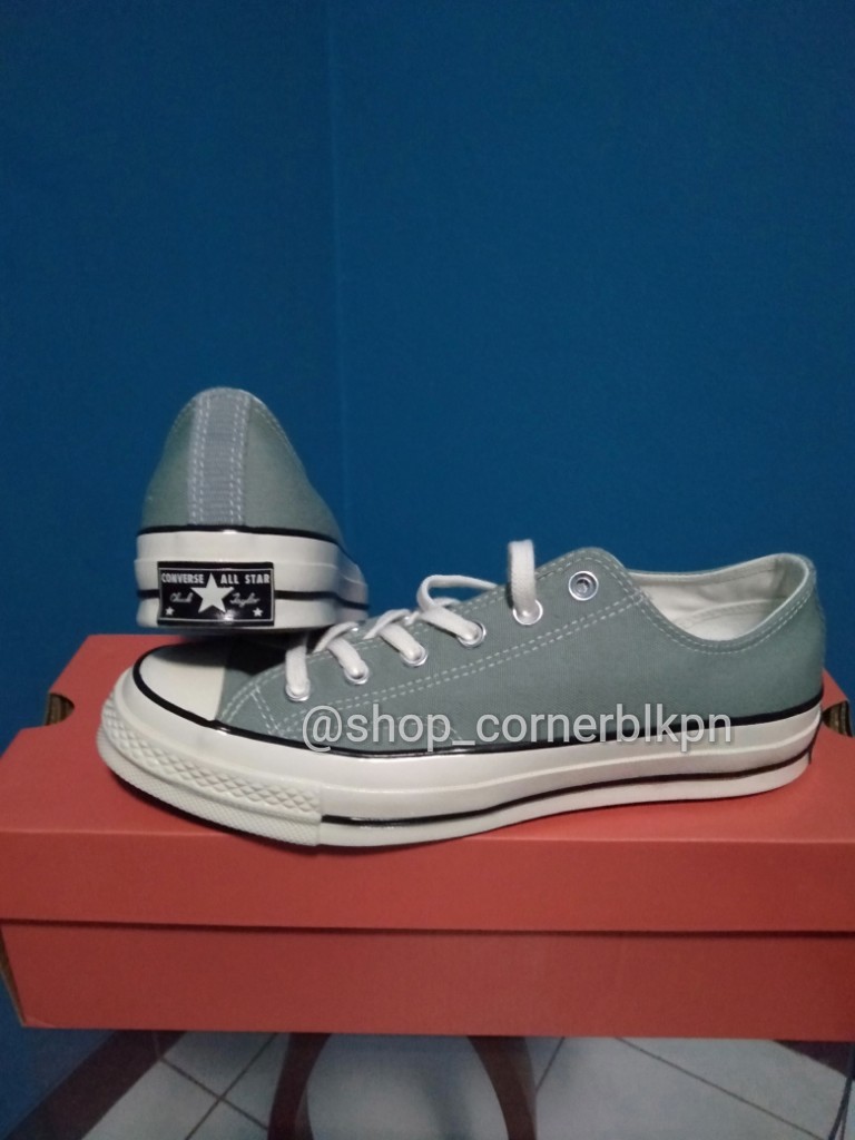 Converse CTAS 70s mica green size 42 44 Fesyen Pria Sepatu