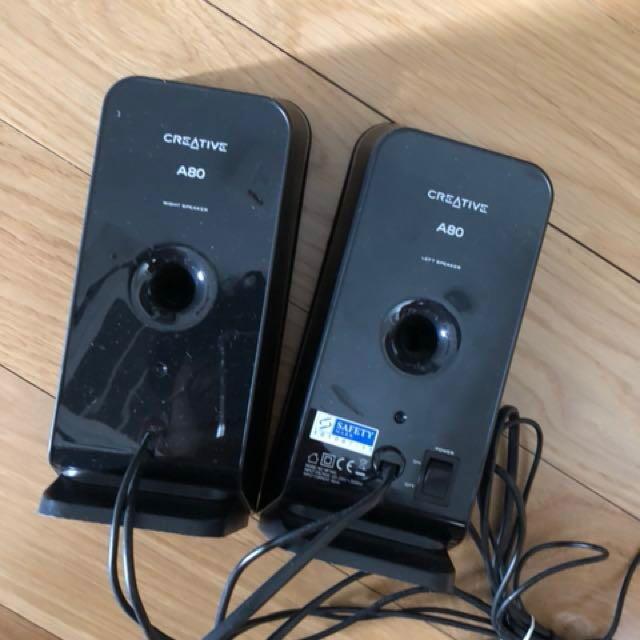 Creative speakers A80