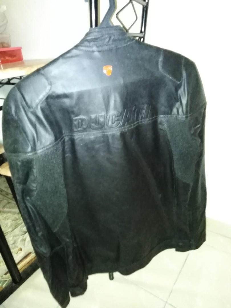 Puma ducati discount leather jacket