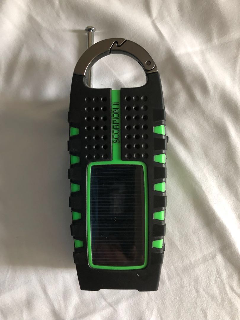 Eton Scorpion ll Rugged Portable Emergency Weather Radio with Smartphone