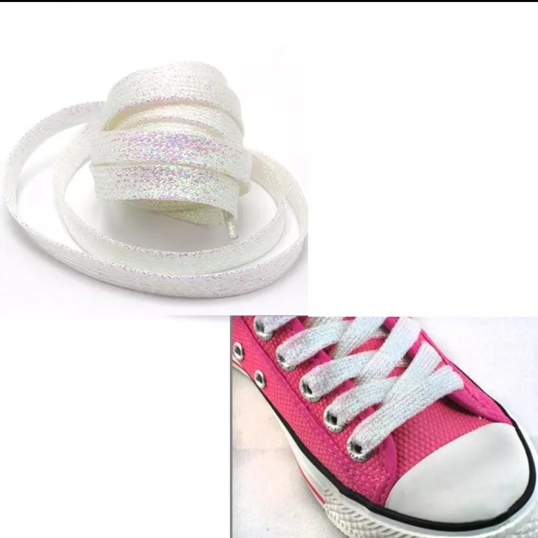 holographic shoe laces