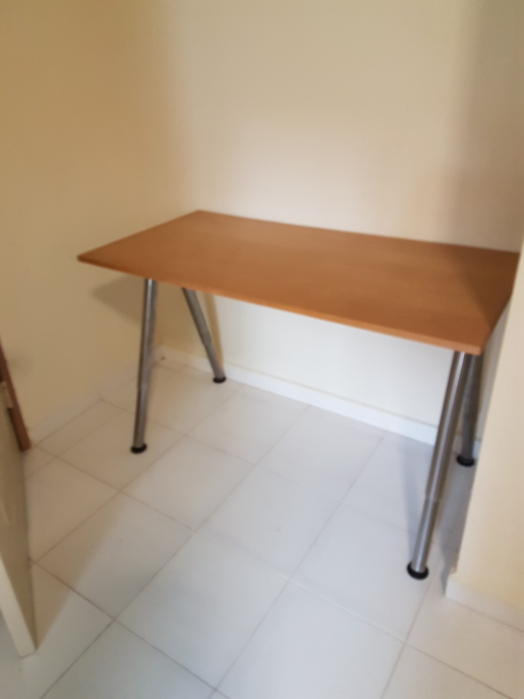 IKEA solid table with detachable legs, Furniture & Home Living