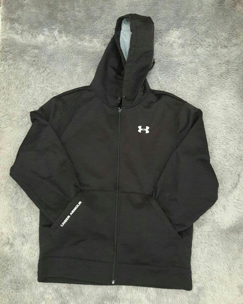 Jaket underarmour Fesyen Pria Pakaian Baju Luaran di Carousell