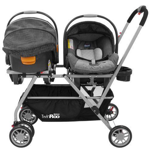 Twin roo top joovy stroller