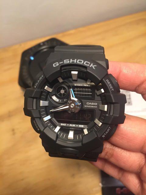 Jual Casio G Shock Ga 700 1bdr Fesyen Pria Jam Tangan Di Carousell