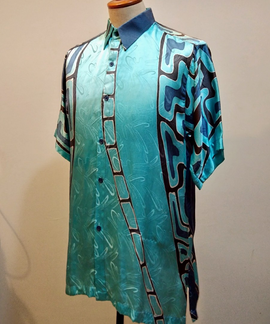 baju batik sarawak lelaki
