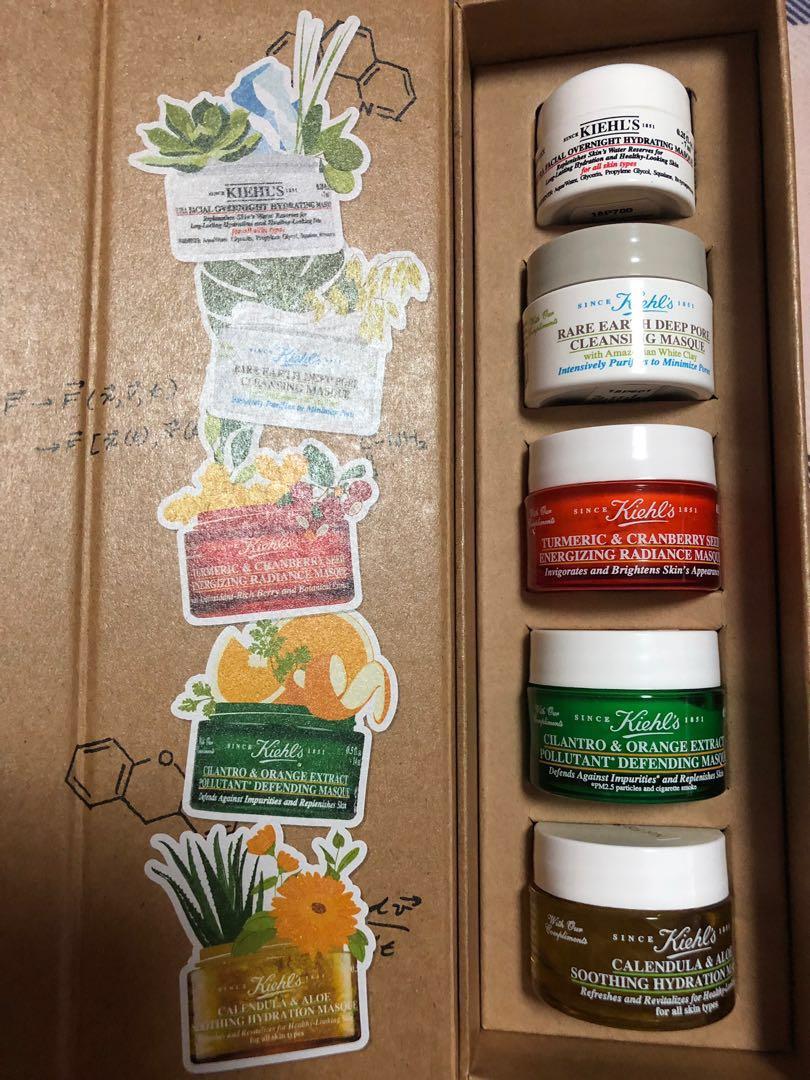 Kiehl S Masque Family Travel Kit Health Beauty Face Skin Care On Carousell