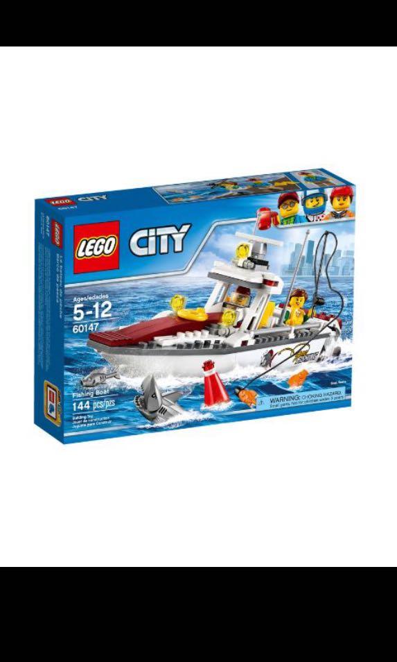 lego city fishing boat 60147