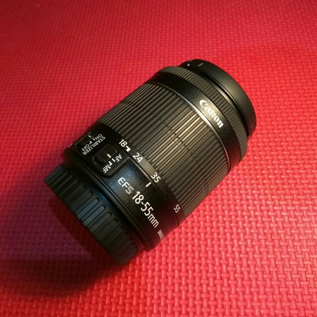 lensa kit canon 18 55mm stm