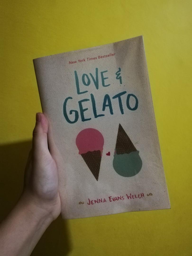 Love Gelato By Jenna Evans Welch Books Books On Carousell