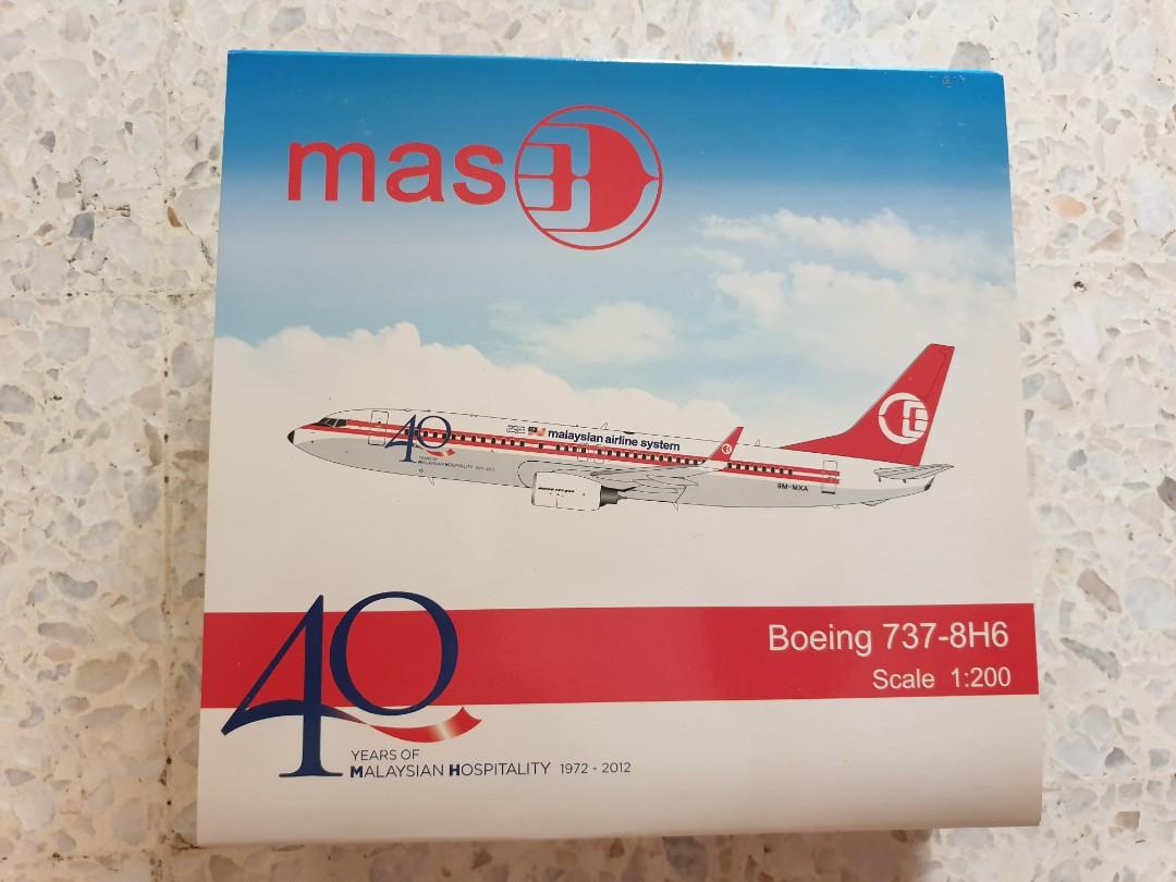 Malaysia Airlines System Retro Livery, Hobbies & Toys, Collectibles & Memorabilia, Vintage