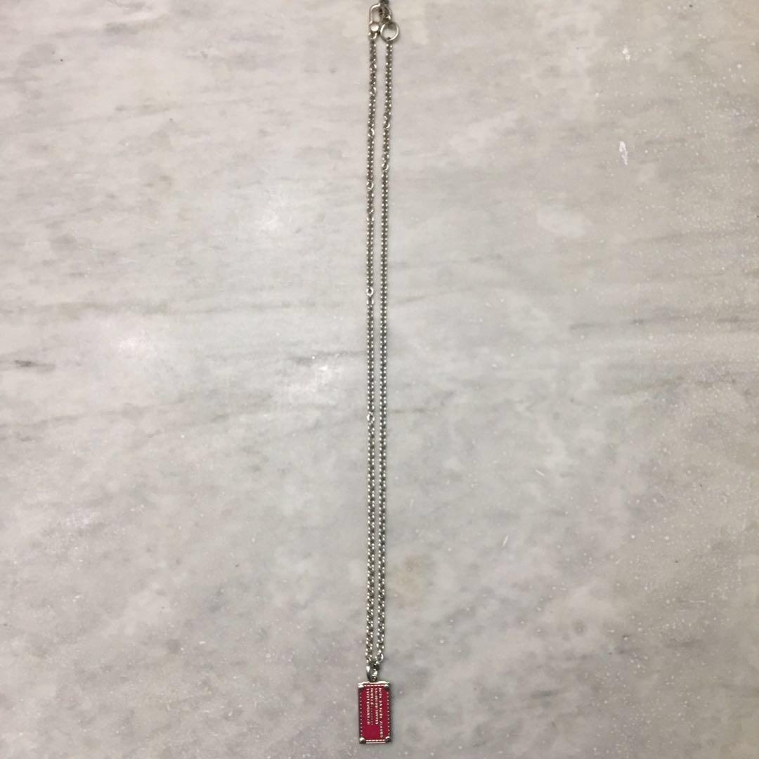 Marc jacobs dog tag necklace top