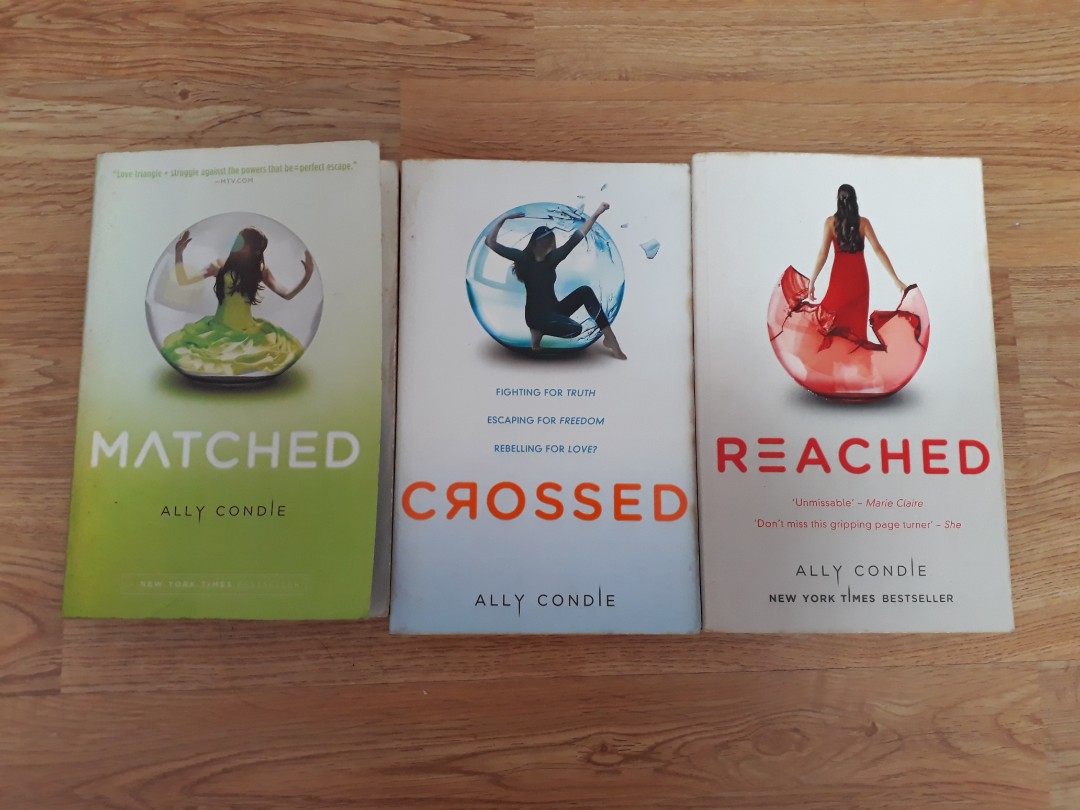 Matched Trilogy By Ally Condie Books Stationery Fiction On