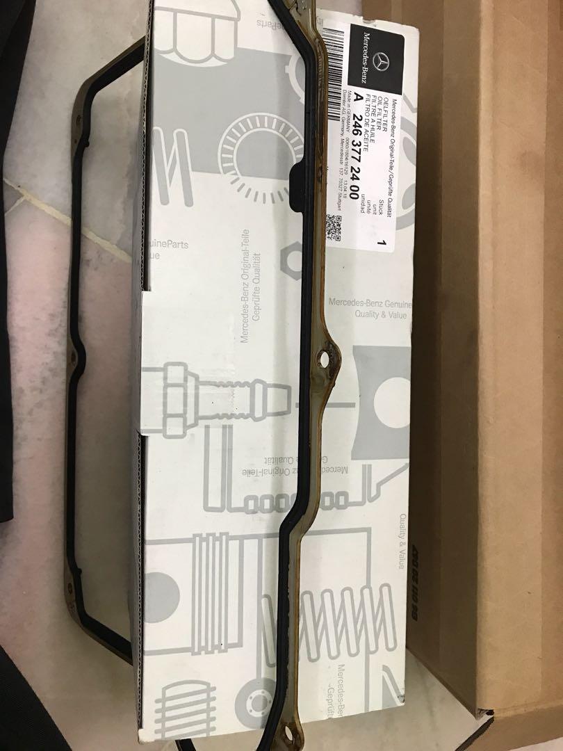 MercedesBenz Gear Oil Filter Set DCT (724.0) Transmission, Auto